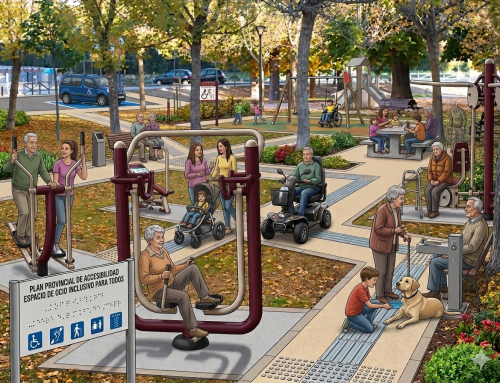 El Grupo Socialista propone crear una red provincial de espacios públicos accesibles al aire libre para garantizar la inclusión en todos los municipios de Segovia