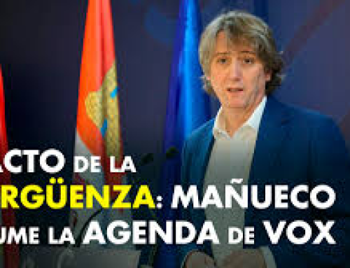 El PSOE de Segovia denuncia el pacto de la vergüenza entre PP y Vox: “No habla de los problemas reales de Segovia y desmantela el Estado del Bienestar”